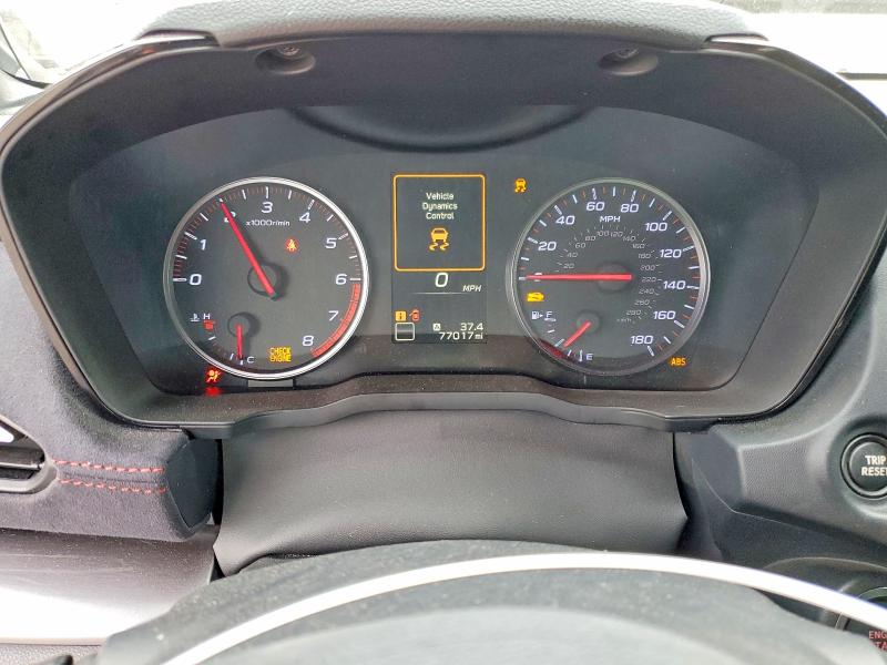 Продаж на аукціоні авто 2022 Subaru Wrx, vin: JF1VBAF63N9009382, номер лоту: 85613915