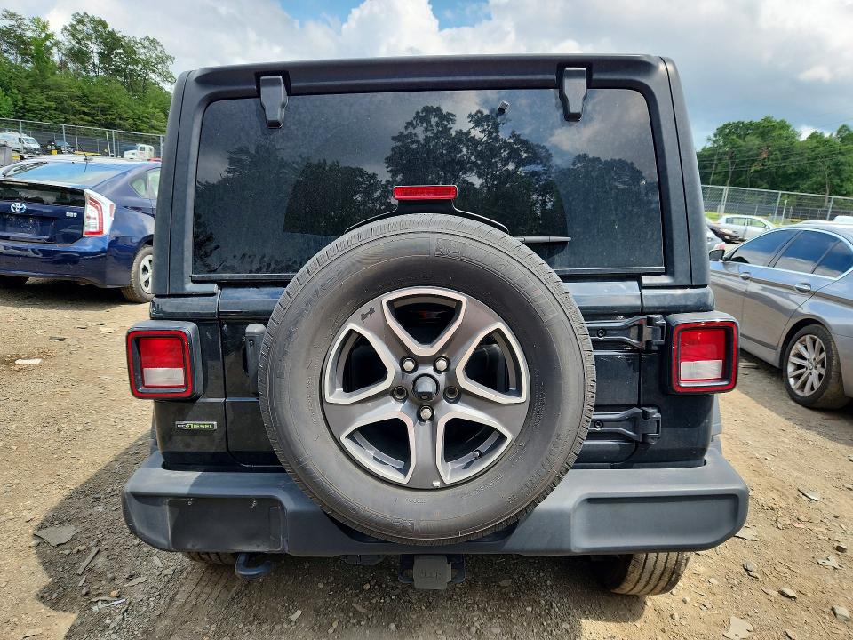 2022 Jeep Wrangler Unlimited მანქანა იყიდება აუქციონზე, vin: 1C4HJXDM7NW279621, აუქციონის ნომერი: 60749806