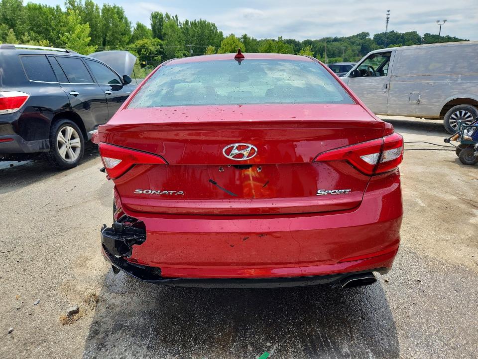 60017276 :رقم المزاد ، 5NPE24AFXHH499558 vin ، 2017 Hyundai Sonata مزاد بيع