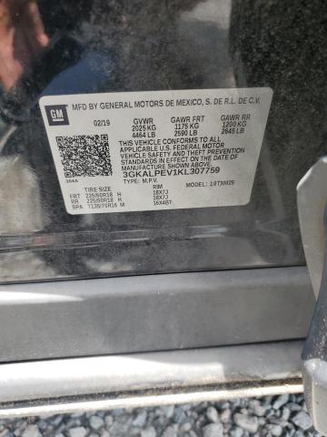 Продаж на аукціоні авто 2019 Gmc Terrain, vin: 3GKALPEV1KL307759, номер лоту: 59844776