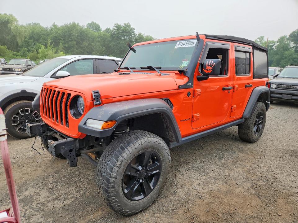 Aukcja sprzedaży 2020 Jeep Wrangler Unlimited, vin: 1C4HJXDG6LW285708, numer aukcji: 61548806