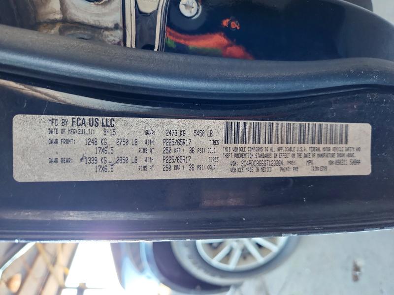 Продаж на аукціоні авто 2016 Dodge Journey, vin: 3C4PDCBG6GT123264, номер лоту: 61964726