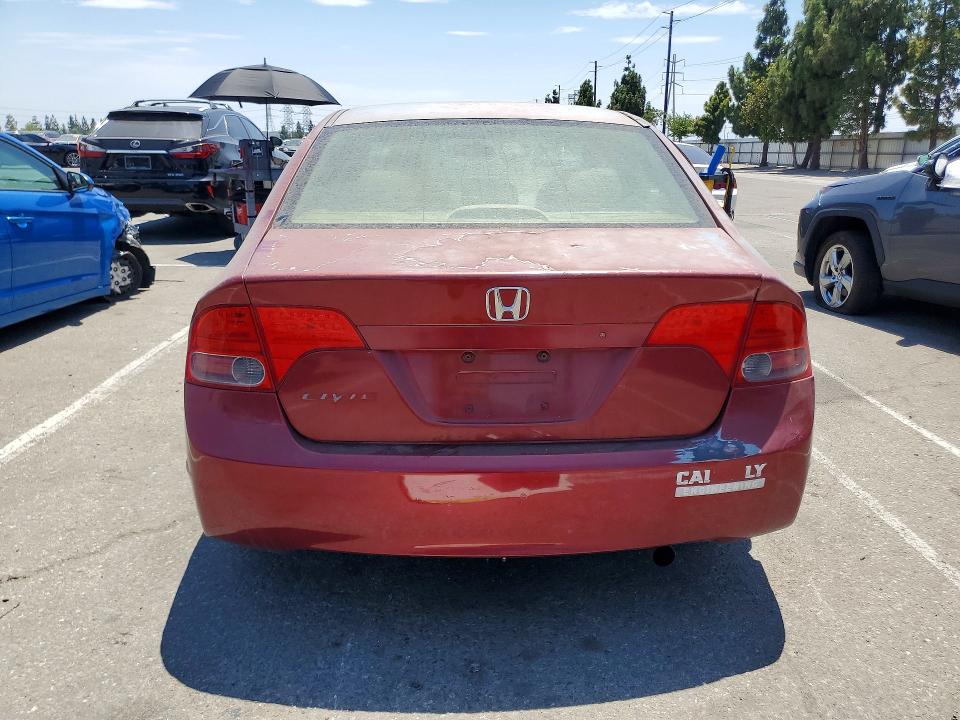 2007 Honda Civic მანქანა იყიდება აუქციონზე, vin: JHMFA16557S001156, აუქციონის ნომერი: 61809956