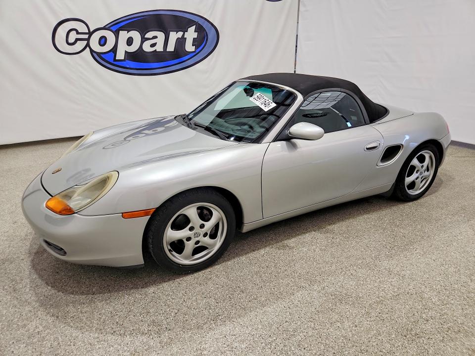 1997 Porsche Boxster მანქანა იყიდება აუქციონზე, vin: WP0CA2983VS623994, აუქციონის ნომერი: 59911646