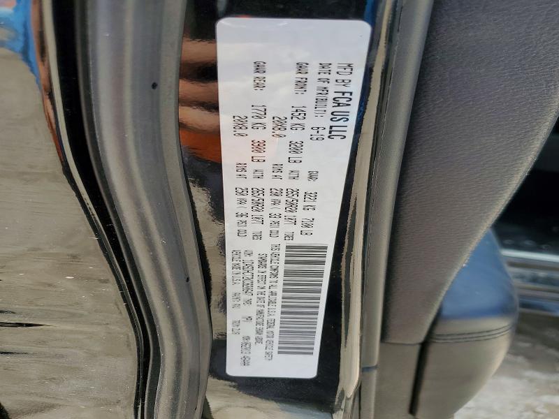 59860216 :رقم المزاد ، 1C4SDHCT2KC820647 vin ، 2019 Dodge Durango مزاد بيع