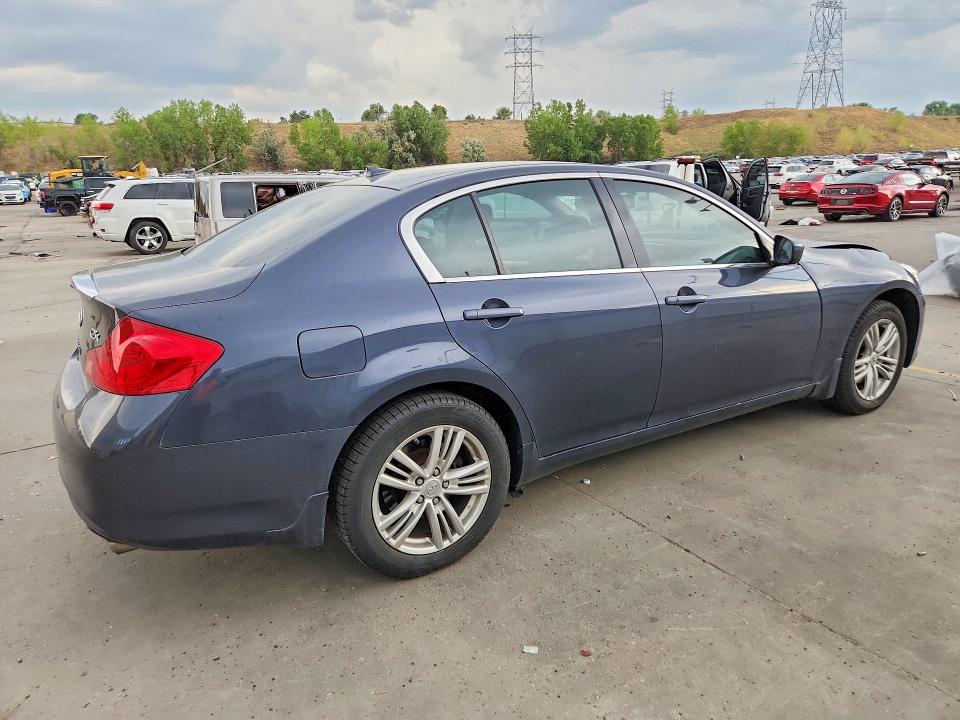 2011 Infiniti G25 Sedan მანქანა იყიდება აუქციონზე, vin: JN1DV6AR2BM450900, აუქციონის ნომერი: 60877736