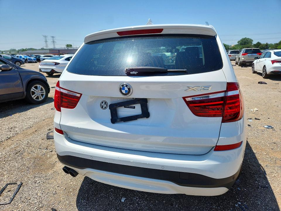 2016 Bmw X3 მანქანა იყიდება აუქციონზე, vin: 5UXWX9C56G0D68082, აუქციონის ნომერი: 59341256
