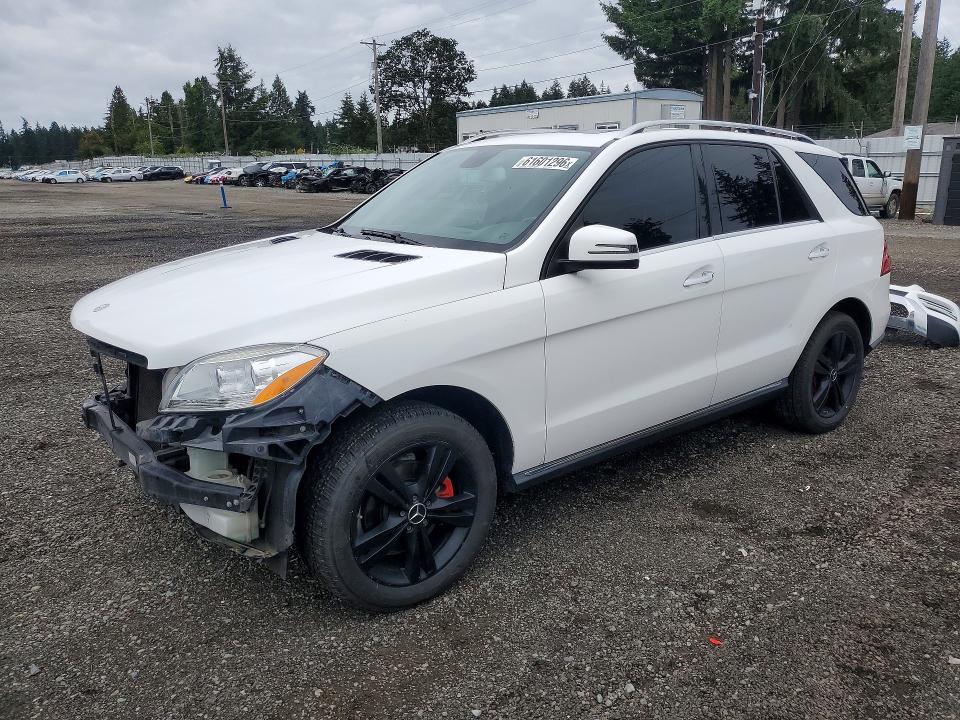 2015 Mercedes-benz Ml მანქანა იყიდება აუქციონზე, vin: 4JGDA5HB8FA595597, აუქციონის ნომერი: 61601296