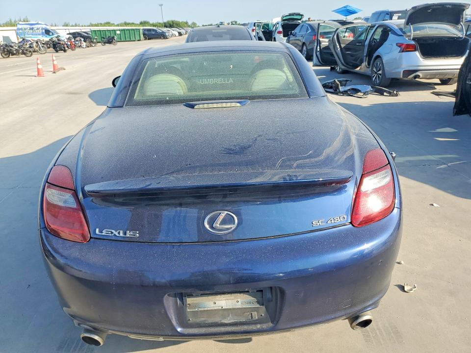 Aukcja sprzedaży 2006 Lexus Sc, vin: JTHFN48Y969002958, numer aukcji: 63405096