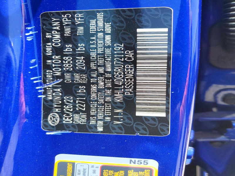 59361416 :رقم المزاد ، KMHLL4DG5RU721192 vin ، 2024 Hyundai Elantra مزاد بيع