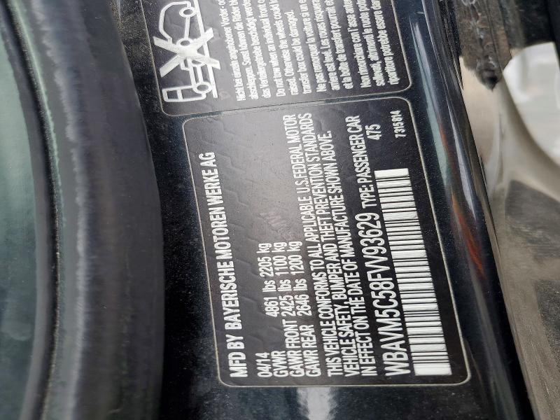Продаж на аукціоні авто 2015 Bmw X1, vin: WBAVM5C58FVV93629, номер лоту: 62709296