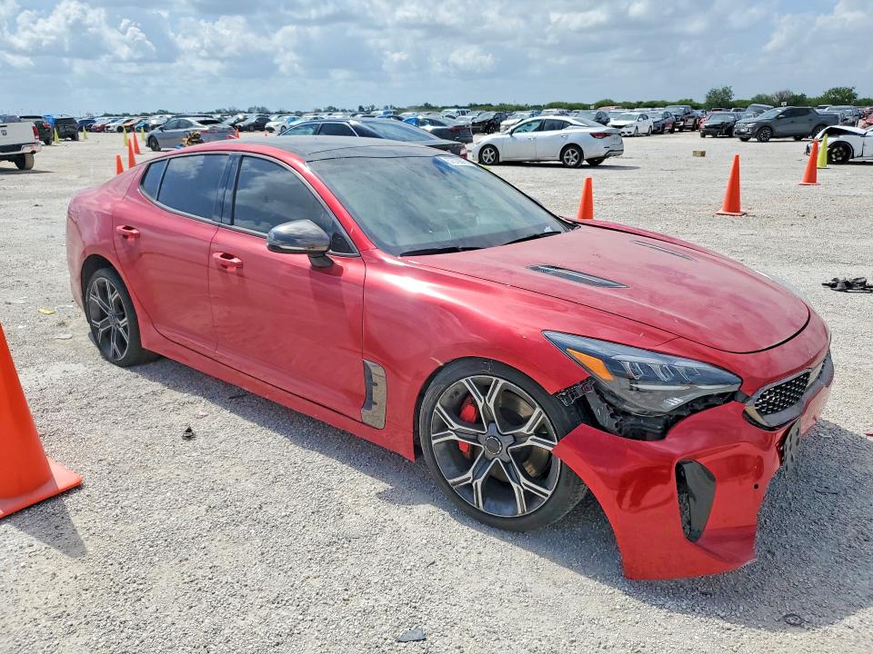 2018 Kia Stinger მანქანა იყიდება აუქციონზე, vin: KNAE55LC7J6040193, აუქციონის ნომერი: 57370676