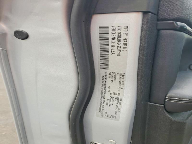 2025 Jeep Grand Cherokee მანქანა იყიდება აუქციონზე, vin: 1C4RJHAG4SC325198, აუქციონის ნომერი: 61951376
