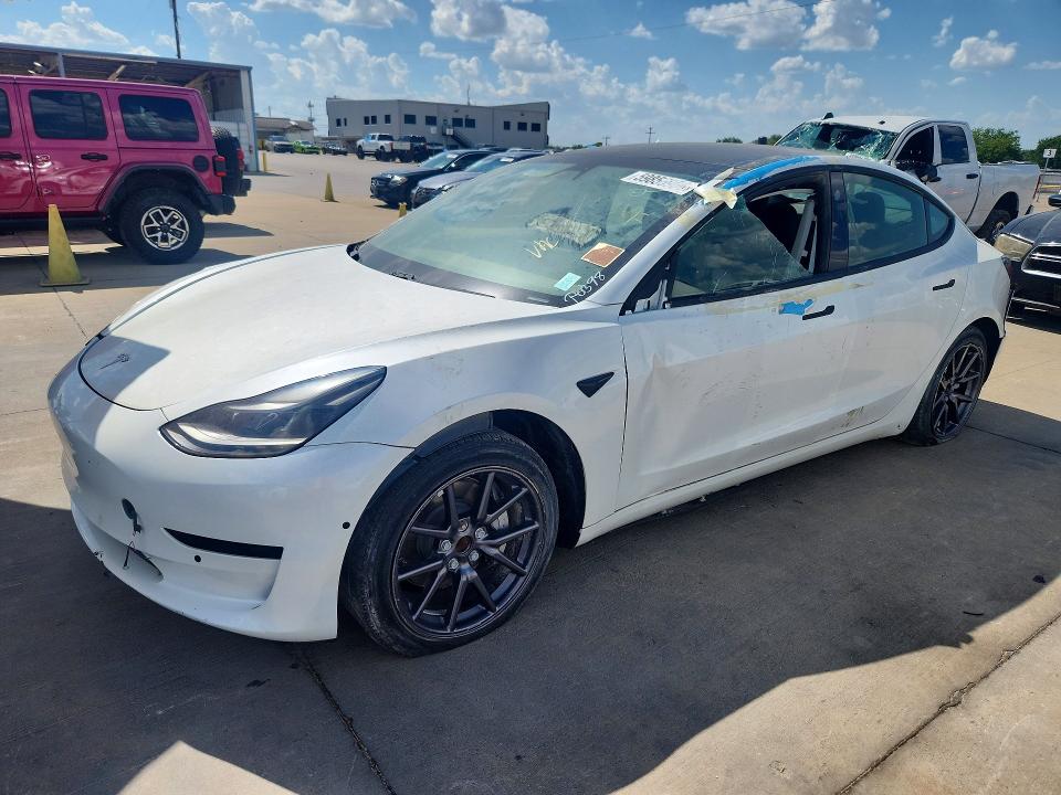 Продажа на аукционе авто 2021 Tesla Model 3, vin: 5YJ3E1EA1MF996096, номер лота: 59856906