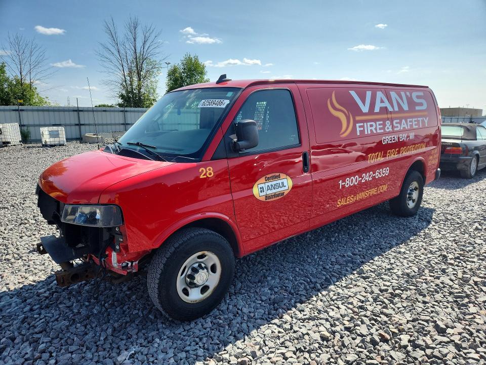 2018 Chevrolet Express G2500 მანქანა იყიდება აუქციონზე, vin: 1GCWGBFG6J1175788, აუქციონის ნომერი: 62589486