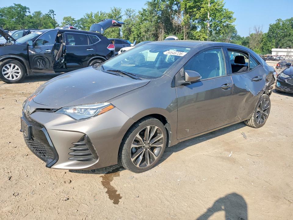 59546726 :رقم المزاد ، 2T1BURHE3KC233705 vin ، 2019 Toyota Corolla مزاد بيع