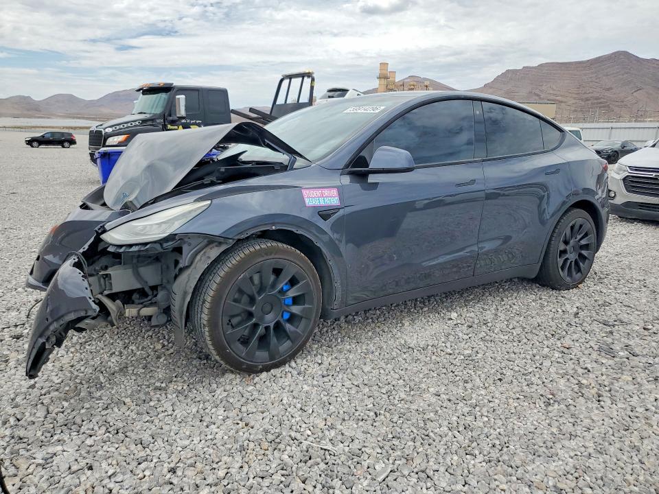 59914296 :رقم المزاد ، 5YJYGDEFXLF002556 vin ، 2020 Tesla Model Y مزاد بيع