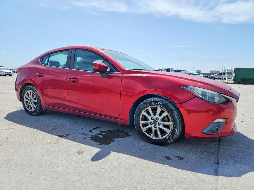 61250596 :رقم المزاد ، 3MZBM1V79FM125140 vin ، 2015 Mazda 3 مزاد بيع