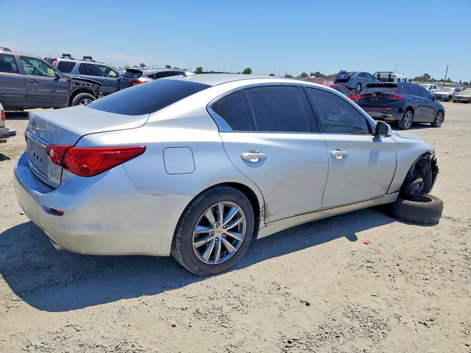 Продаж на аукціоні авто 2015 Infiniti Q50, vin: JN1BV7AP4FM345860, номер лоту: 61322216