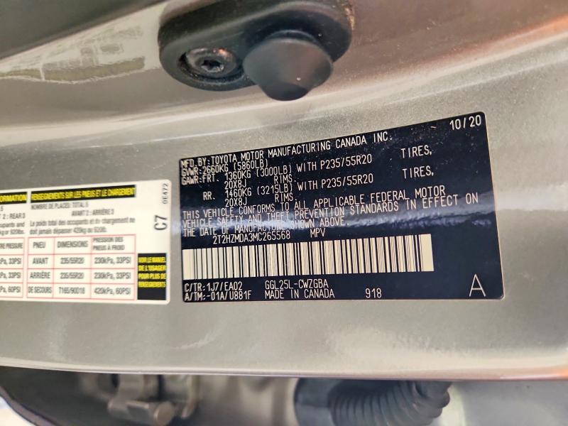 Продажа на аукционе авто 2021 Lexus Es 250, vin: 2T2HZMDA3MC265568, номер лота: 60438456