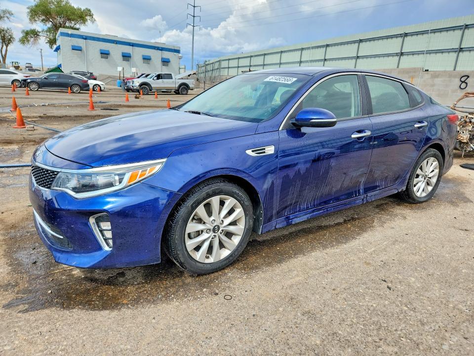 61482566 :رقم المزاد ، 5XXGT4L34JG242423 vin ، 2018 Kia Optima مزاد بيع