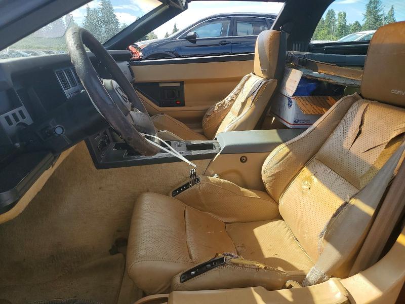 1987 Chevrolet Corvette მანქანა იყიდება აუქციონზე, vin: 1G1YY2181H5114950, აუქციონის ნომერი: 62522346