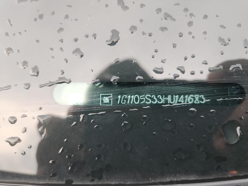 Продаж на аукціоні авто 2017 Chevrolet Impala, vin: 1G1105S33HU141683, номер лоту: 60169646