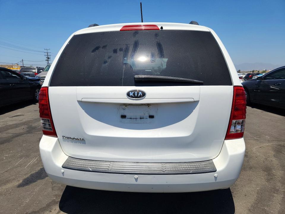 Aukcja sprzedaży 2012 Kia Sedona, vin: KNDMG4C75C6480986, numer aukcji: 62471856