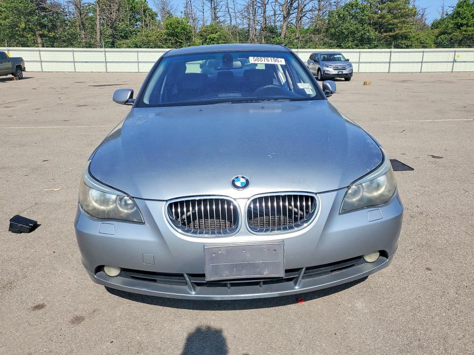2006 Bmw 525 მანქანა იყიდება აუქციონზე, vin: WBANF335X6CS37922, აუქციონის ნომერი: 58076196