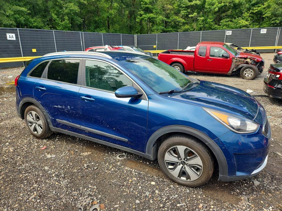 60161066 :رقم المزاد ، KNDCB3LC2K5217053 vin ، 2019 Kia Niro مزاد بيع