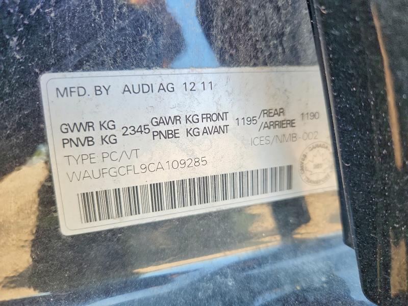 Продажа на аукционе авто 2012 Audi S4, vin: WAUFGCFL9CA109285, номер лота: 61292556