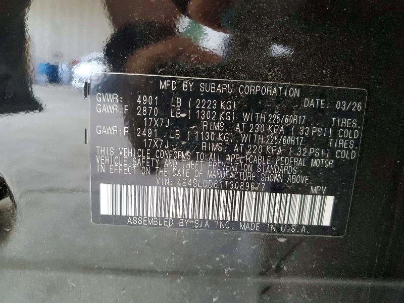 62455566 :رقم المزاد ، 4S4SLDD61T3089677 vin ، 2026 Subaru Forester مزاد بيع