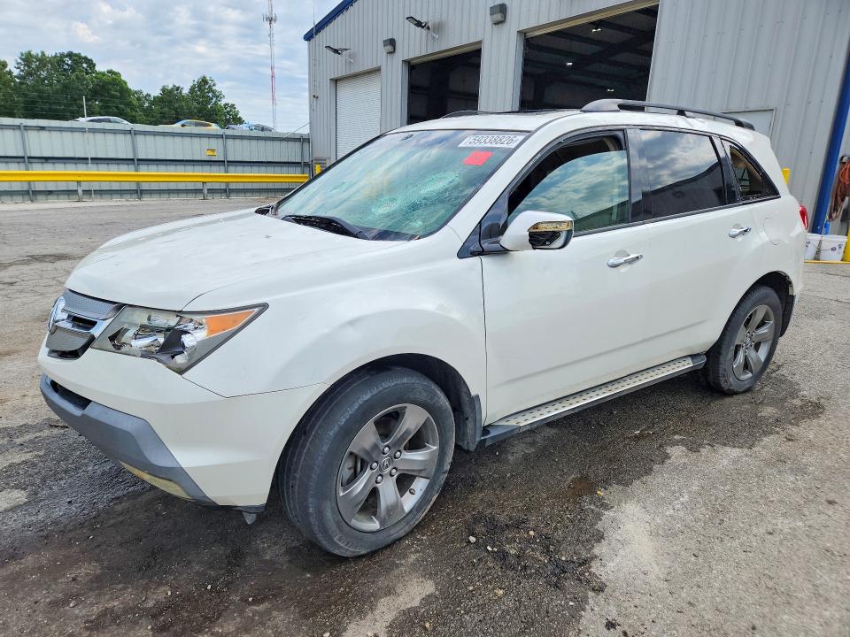 2008 Acura Mdx მანქანა იყიდება აუქციონზე, vin: 2HNYD28858H545383, აუქციონის ნომერი: 59338826