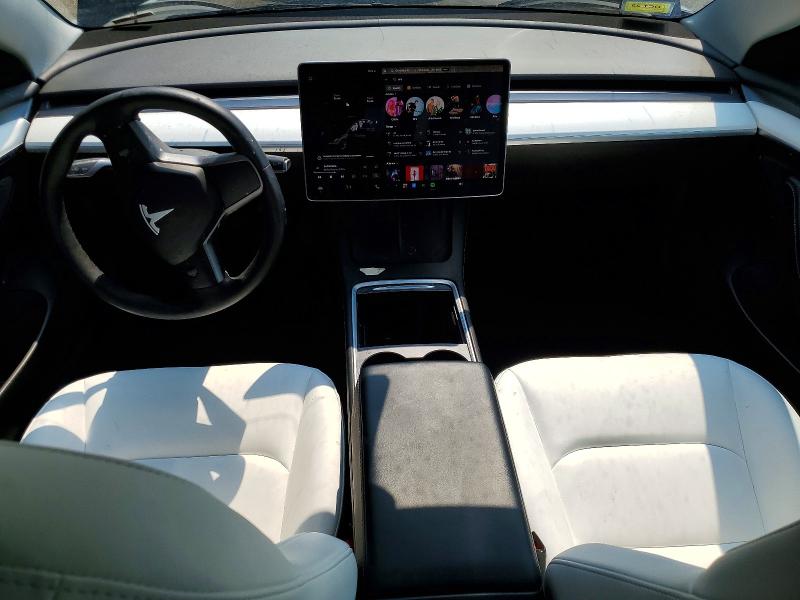 2022 Tesla Model 3 მანქანა იყიდება აუქციონზე, vin: 5YJ3E1EB8NF195644, აუქციონის ნომერი: 59846656
