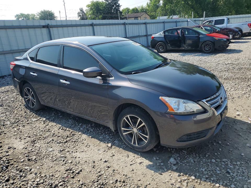 61890166 :رقم المزاد ، 3N1AB7AP1FY315524 vin ، 2015 Nissan Sentra مزاد بيع