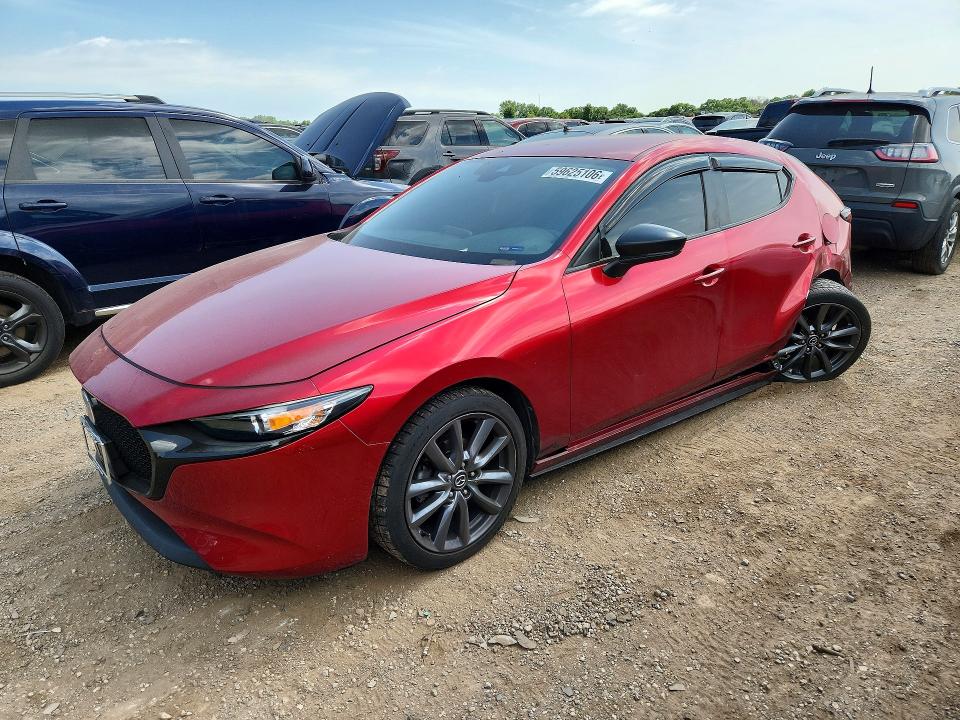59625106 :رقم المزاد ، JM1BPAMM5K1142106 vin ، 2019 Mazda 3 مزاد بيع