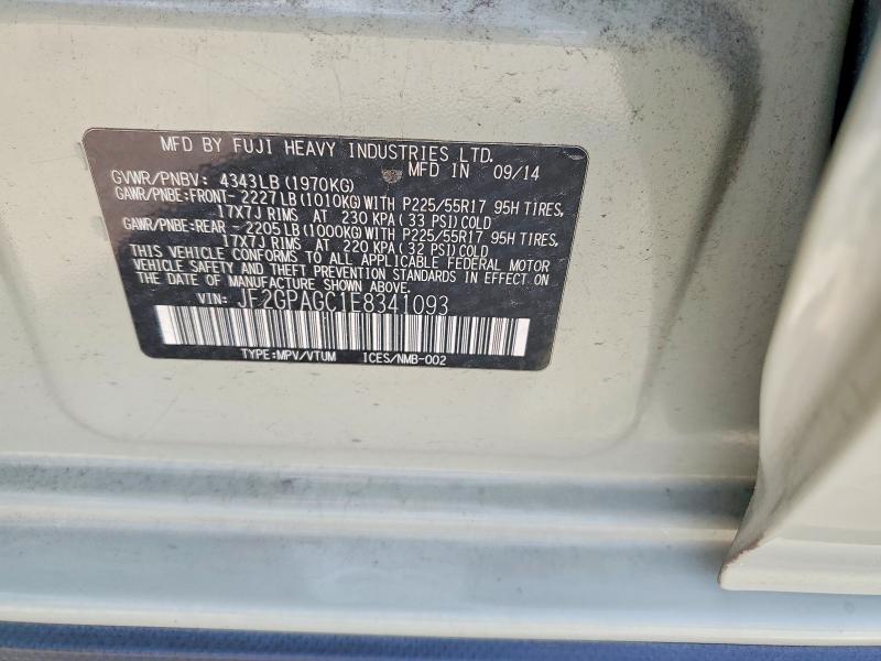 Продажа на аукционе авто 2014 Subaru Xv Crosstrek, vin: JF2GPAGC1E8341093, номер лота: 63023746
