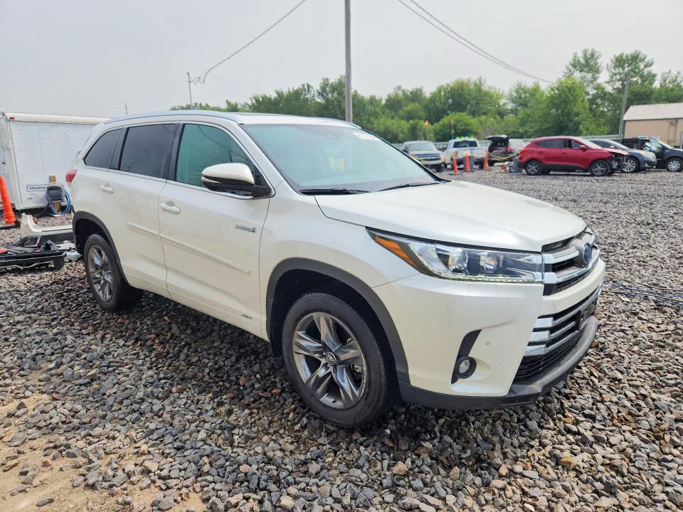 Aukcja sprzedaży 2019 Toyota Highlander Hybrid, vin: 5TDDGRFH3KS058991, numer aukcji: 61727926