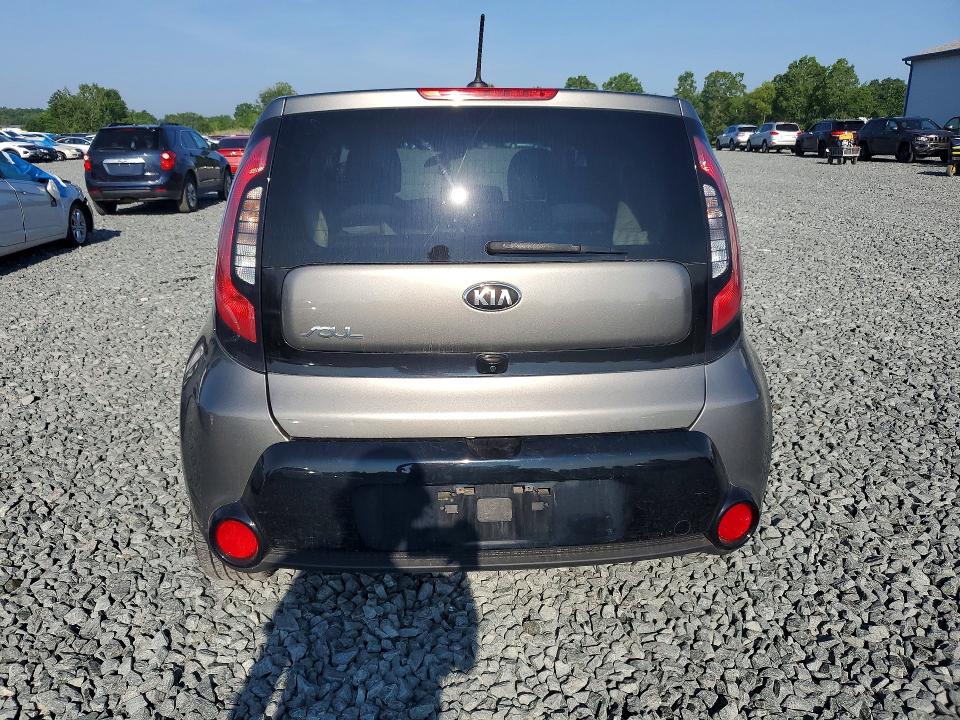 60800406 :رقم المزاد ، KNDJP3A59G7321290 vin ، 2016 Kia Soul مزاد بيع