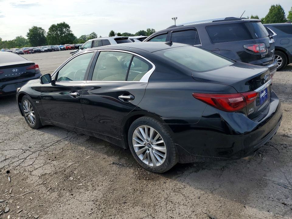 Продаж на аукціоні авто 2019 Infiniti Q50, vin: JN1EV7AR9KM550180, номер лоту: 60427486