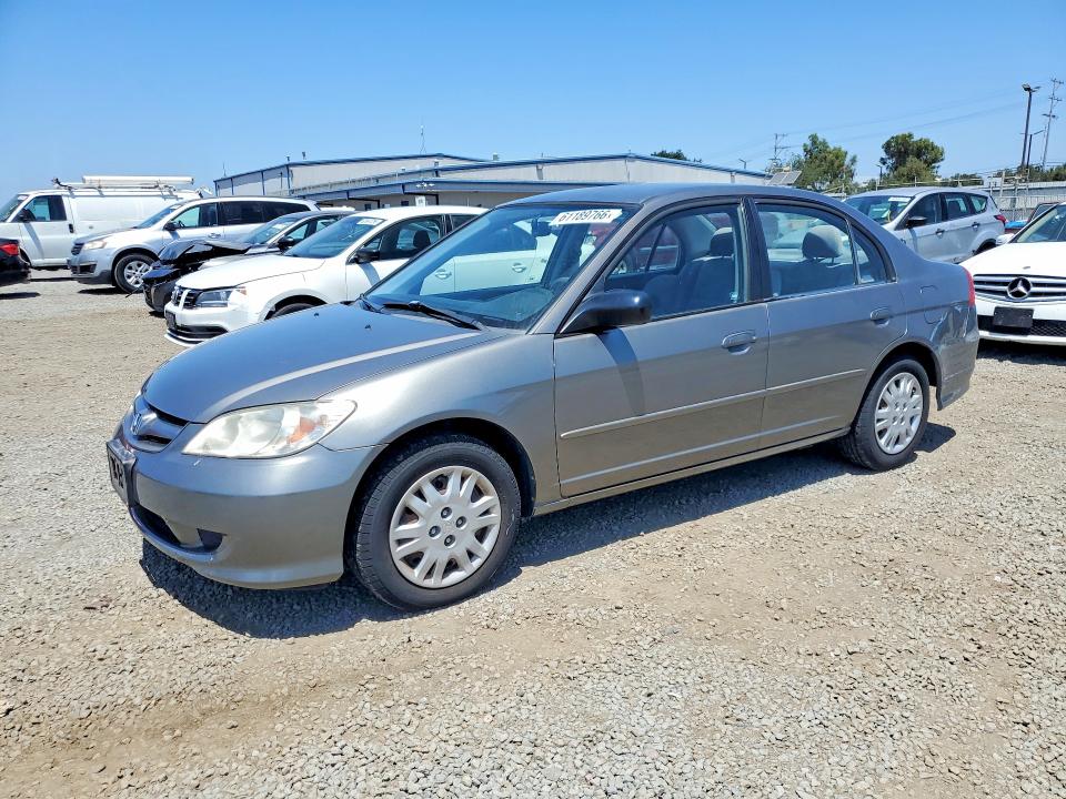 Продажа на аукционе авто 2005 Honda Civic, vin: JHMES16585S006258, номер лота: 61189766