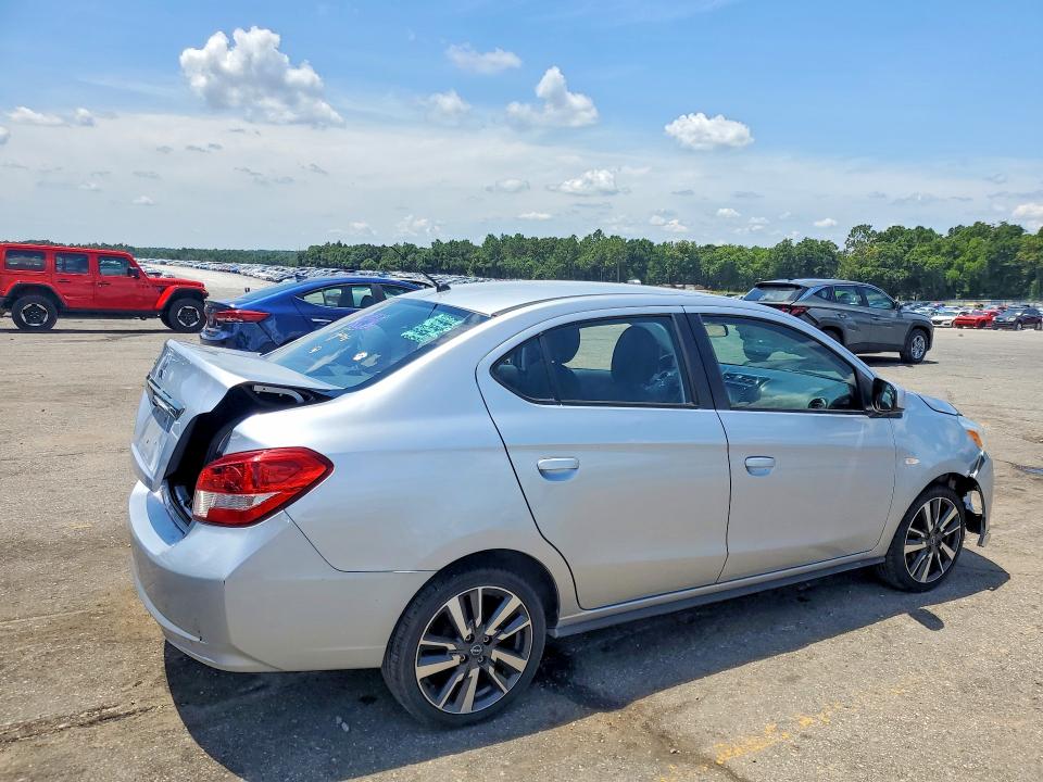 2020 Mitsubishi Mirage მანქანა იყიდება აუქციონზე, vin: ML32F3FJ8LHF07975, აუქციონის ნომერი: 58989376