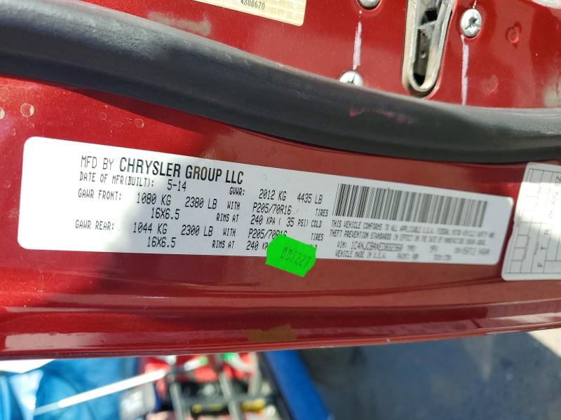 61158916 :رقم المزاد ، 1C4NJCBAXED832360 vin ، 2014 Jeep Compass مزاد بيع