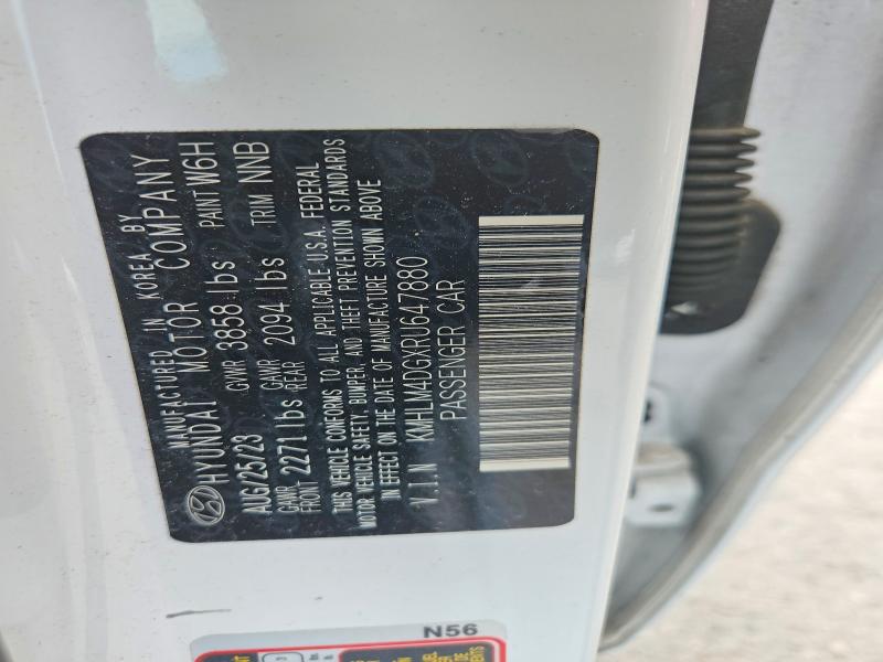 60847986 :رقم المزاد ، KMHLM4DGXRU647880 vin ، 2024 Hyundai Elantra مزاد بيع