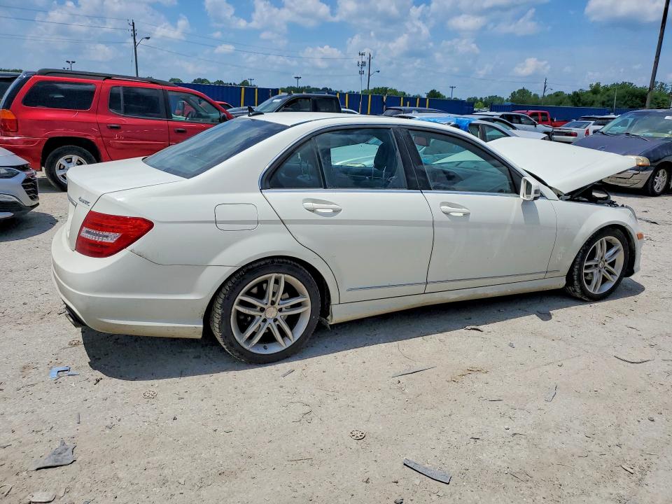 59239336 :رقم المزاد ، WDDGF8BB9CR234783 vin ، 2012 Mercedes-benz C مزاد بيع