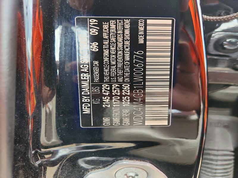 Продажа на аукционе авто 2020 Mercedes-benz Glb, vin: WDC4M4GB1LW006776, номер лота: 59887366