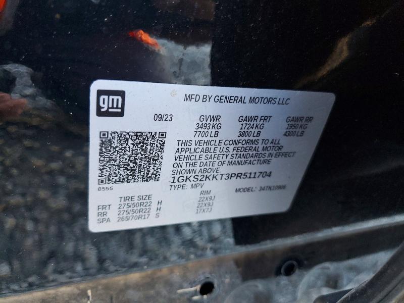 Aukcja sprzedaży 2023 Gmc Yukon Xl, vin: 1GKS2KKT3PR511704, numer aukcji: 85963225