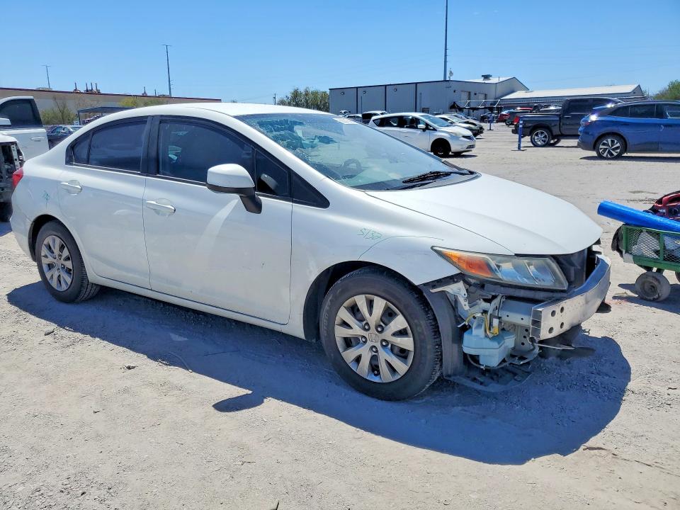 62801646 :رقم المزاد ، 2HGFB2F58CH521682 vin ، 2012 Honda Civic مزاد بيع