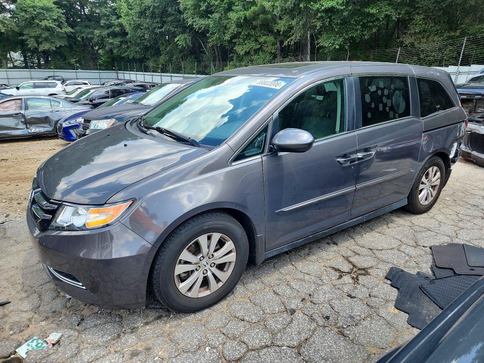 Продаж на аукціоні авто 2016 Honda Odyssey, vin: 5FNRL5H65GB157183, номер лоту: 59802046