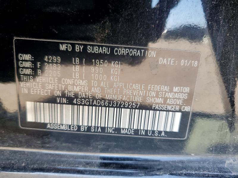Aukcja sprzedaży 2018 Subaru Impreza, vin: 4S3GTAD66J3729257, numer aukcji: 63567656